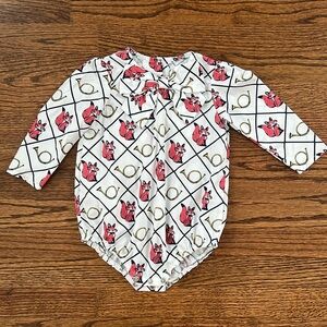 The Beaufort Bonnet Company TBBC fox blouse